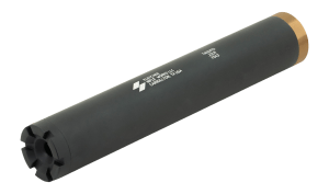 Fletcher Rifle Works TAQUITOBLK Taquito 22LR 1″ Black Stainless Steel/Aluminum 1/2″x28
