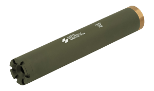 Fletcher Rifle Works TAQUITOODG Taquito 22LR 1″ OD Green Stainless Steel/Aluminum 1/2″x28