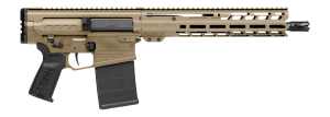 CMMG 33A9E0C-CT Dissent Mk3 8.6 Blackout 20+1 12.50" Black Nitride Threaded Barrel  Coyote Tan Cerakote Aluminum Receiver w/Picatinny Rail  M-LOK Handguard  Rear Picatinny Rail  CMMG Zeroed Grip  Ambidextrous