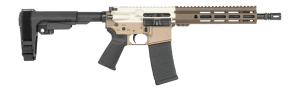 Shark Coast Tactical SCC07299SIESTA-P Siesta  5.56 NATO 30+1 10.50" Black Nitride Threaded Barrel  Aluminum Receiver w/Picatinny Rail  M-LOK Handguard  Polymer SB Tactical SBA3 Brace  Polymer Grip