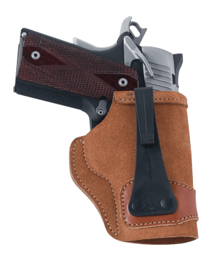 Galco Tuck-N-Go Strongside/Crossdraw IWB Natural Steerhide Fits Glock 26 Gen 3-5 Belt Holster Mount Right Hand