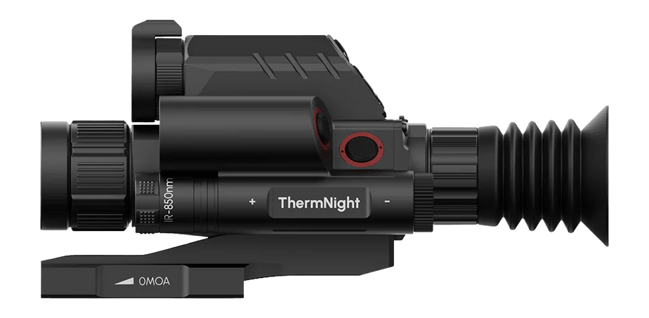 Dnt Optics TNC225R ThermNight Black 3-12x 25mm 256x192 12 Microns 60Hz Resolution