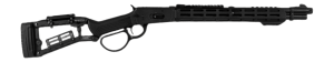 Derya Firearms RAN.18.357 RAN  357 Mag 9+1 18" Black Melonite Threaded Barrel  Black Melonite Steel Receiver w/Picatinny Rail  M-LOK/Picatinny Rail Forend  Black Ironwolf Aluminum Stock