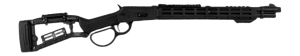 Derya Firearms RAN.18.45 RAN  45 Long Colt 8+1 18" Black Melonite Threaded Barrel  Black Melonite Steel Receiver w/Picatinny Rail  M-LOK/Picatinny Rail Forend  Black Ironwolf Aluminum Stock