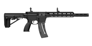 Retay USA RA1522BLKPOLYMLOK10 RA1522 22 LR 10+1 18″ Black Chrome Threaded Barrel  Black Chrome Polymer Receiver w/Picatinny Rail   M-LOK Handguard  Adjustable Black Polymer Stock & Grip