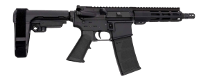 Andro Corp Industries 3008CB ACI-15 CQB 300 Blackout 30+1 8" Black Nitride Threaded Barrel Black Anodized Aluminum Receiver w/Picatinny Rail M-LOK Handguard Black Polymer SBA3 Pistol Brace A2 Grip