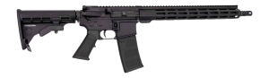 Andro Corp Industries 30016BB ACI-15 Bravo 300 Blackout 30+1 16" Black Nitride Threaded Barrel Black Anodized Aluminum Receiver w/Picatinny Rail M-LOK Handguard M4 Black Polymer Stock Black A2 Grip Ambidextrous