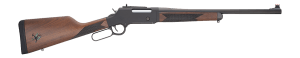 Henry H014SBWB-308 Long Ranger Big Woods 308 Win/7.62 NATO 4+1 18.50″ Black Anodized Round Barrel  Black Hardcoat Anodize Drilled & Tapped Receiver  American Walnut Straight Grip Stock