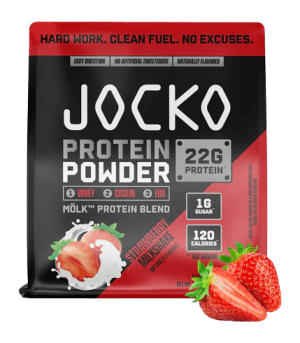 JOCKO 29116 STRAWBERRY PROTEIN POWDER BAG JOCKO 29116 STRAWBERRY PROTEIN POWDER BAG
