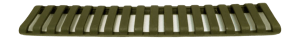 BHWK 71RL00OD LOW PROFILE RAIL COVER OLIVE DRAB