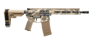Cnc Firearms CNCDDDCV7P2 Daniel Defense V7 10.30" Barrel  Duck Camo Receiver w/Picatinny Rail. M-LOK Handguard  Polymer Stock  Ambidextrous