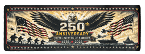 TEKMAT TEK-R36-250TH 36X12 250TH ANNIVERSRY