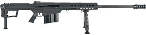 Barrett 20184 M107A1  50 BMG 10+1 29" Fluted Barrel  Picatinny Rail Receiver  M-LOK Handguard  QD BiPod Forend  Black Polymer Grip