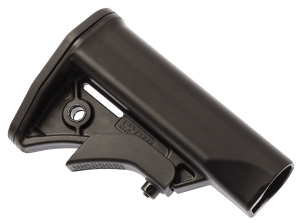 LWRC 2000124A01 LWRCI Compact Stock Black Synthetic Adjustable for AR-15 M16 with Mil-Spec Tube (Tube Not Included)