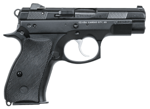 CZ-USA 01194 CZ 75 D PCR Compact *CA Compliant 9mm Luger 10+1 3.75" Black Steel Barrel Black Serrated Steel Slide Black Polycoat Aluminum Frame w/Beavertail Black Rubber Grip