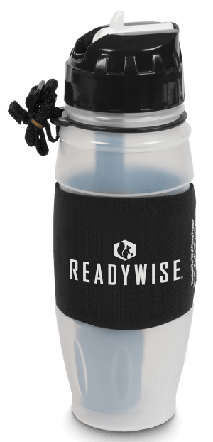 ReadyWise RW08000 Water Filtration Bottle 28 oz BPA-free Low Density Polyethylene