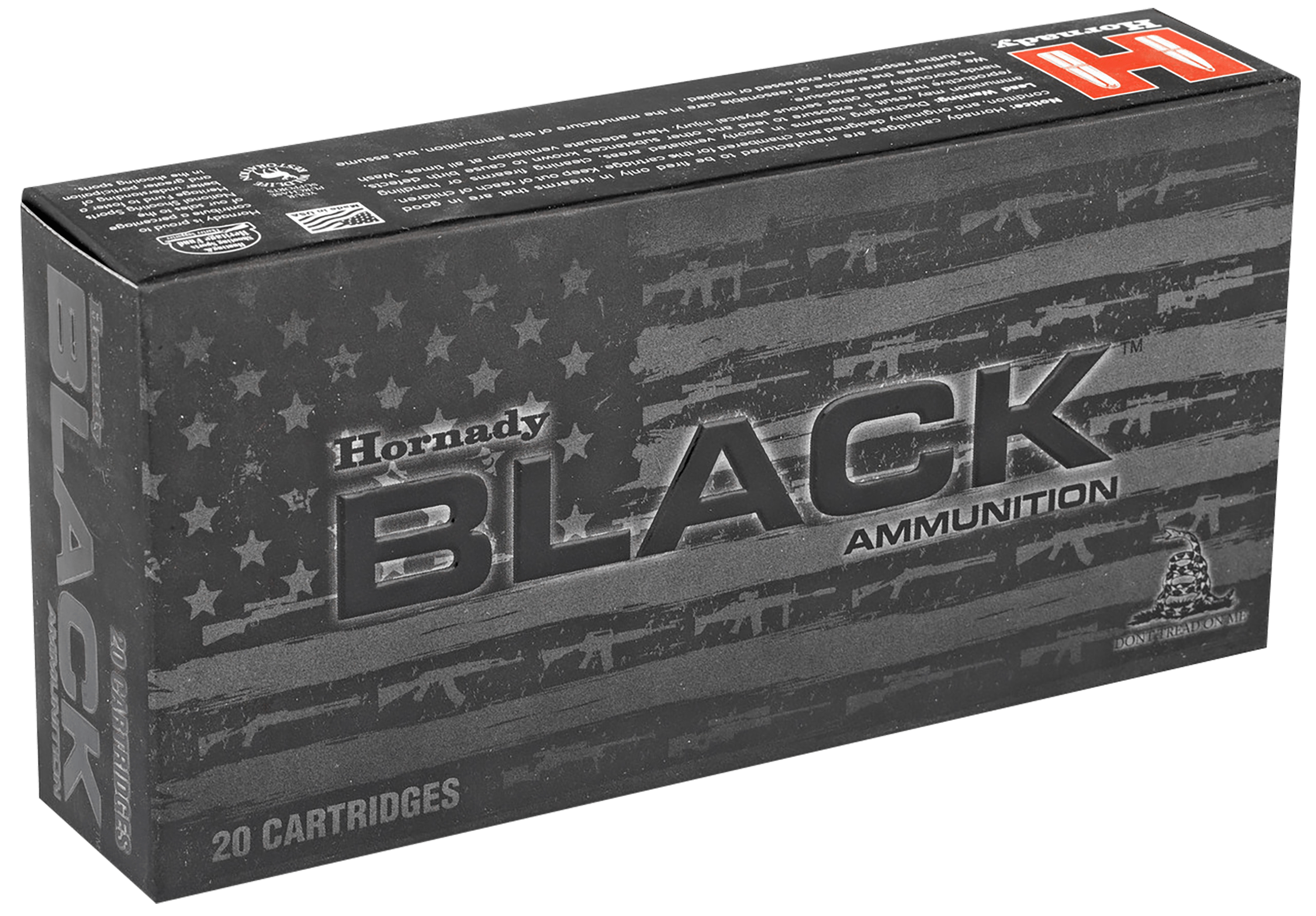 Hornady 82246 Black 450Bushmaster 250gr Flex Tip eXpanding 20rd Box