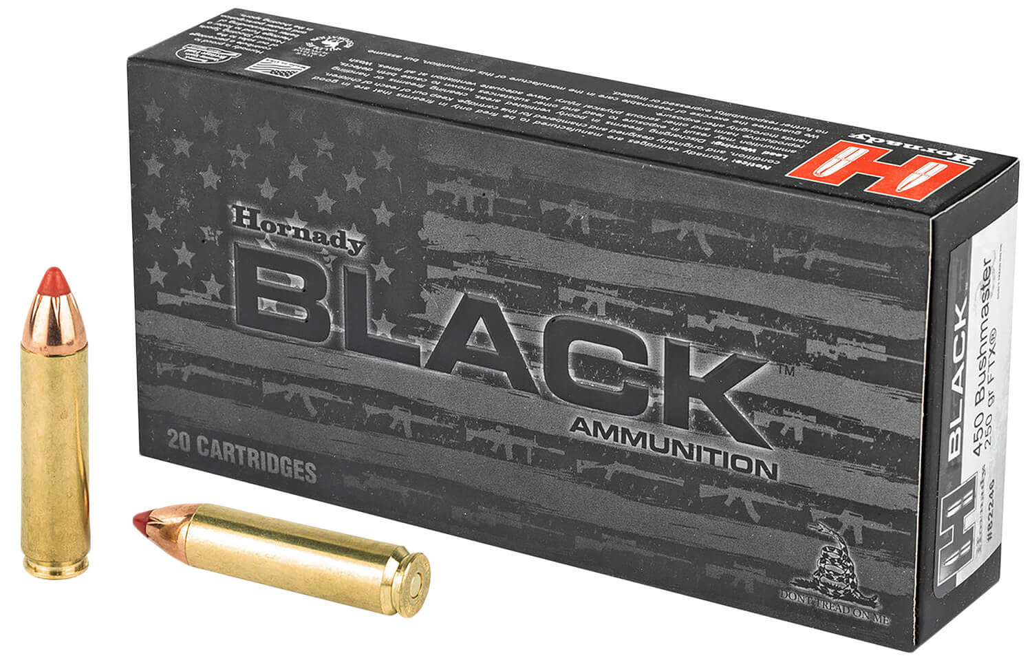 Hornady 82246 Black 450Bushmaster 250gr Flex Tip eXpanding 20rd Box - Image 2