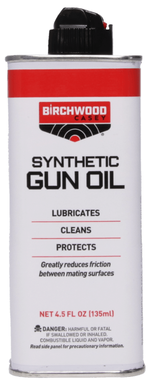 Birchwood Casey 44128 Synthetic Gun Oil 4.5 oz Spout Can