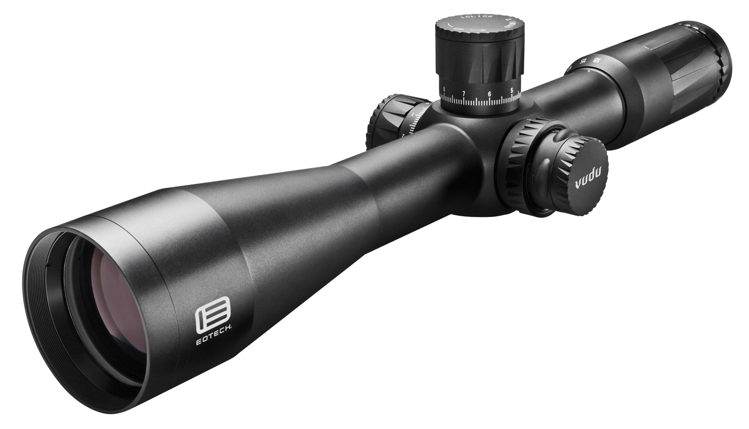 Eotech VDU318FFMD1 Vudu MD1 Black Hardcoat Anodized 3.5-18x50mm 34mm Tube Illuminated MRAD Reticle