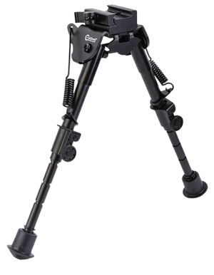 Caldwell 110140 Pic Rail XLA Fixed Bipod 6-9" Vertical Adjustment Black Aluminum