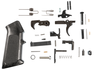 M&P Accessories 1085634 AR Lower Parts Kit AR-15 Black