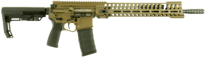 Patriot Ordnance Factory 01145 P415 Edge 223 Rem 5.56x45mm NATO 16.50" 30+1 Burnt Bronze Rec Black 6 Position MFT Stock/Grip