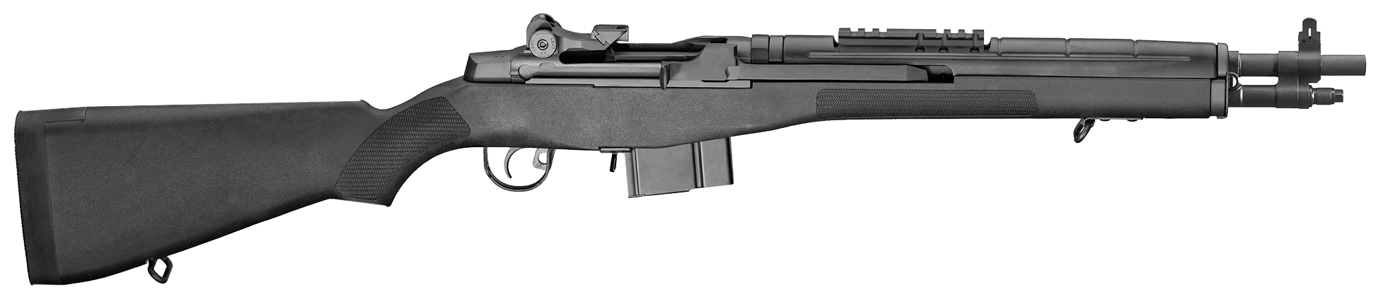 Springfield Armory AA9126NT M1A Scout Squad *NY Compliant 7.62x51mm NATO 10+1 18" Black Parkerized Carbon Steel Barrel Black Parkerized Picatinny Rail Steel Receiver Black Synthetic Fixed Stock