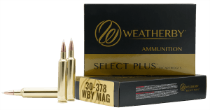 Weatherby B303180TTSX Select Plus 30-378 Wthby Mag 180 gr Barnes Tipped TSX Lead Free 20rd Box