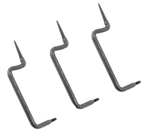 Stealth Cam STCTS3PK Tree Screw Mounts Compatible With 1/4"-20 thread adapter Black 3 Per Pkg