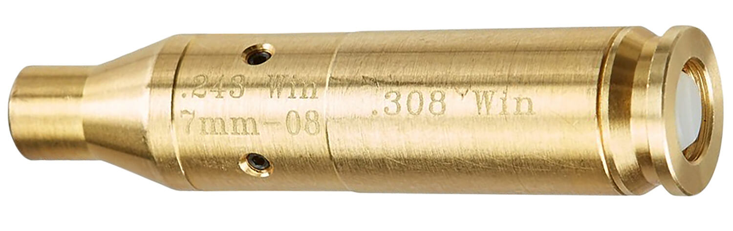 SME XSIBL243 Sight-Rite Laser Bore Sighting System 243/308 Win/7mm-08 Rem Brass Casing - Image 2