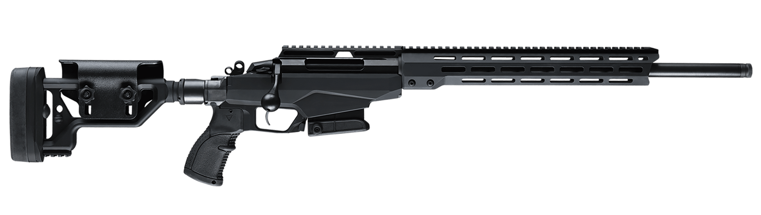 Tikka JRTAC382L T3x Tac A1 6.5 Creedmoor 24" 10+1 Black Fixed with Aluminum Bedding Stock