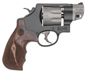 Smith & Wesson 170245 Model 327 Performance Center  357 Mag 2" Titanium/Stainless  Barrel  8rd Titanium Cylinder   Black Scandium Alloy N-Frame   Wood Grip