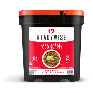 ReadyWise RWGF10184 Gluten Free Freeze Dried Entrees 84 Servings Per Bucket