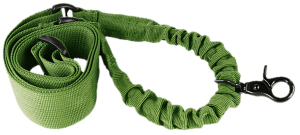 Aim Sports AOPSG One Point made of Green Elastic with 25" OAL & Bungee Design for Rifles