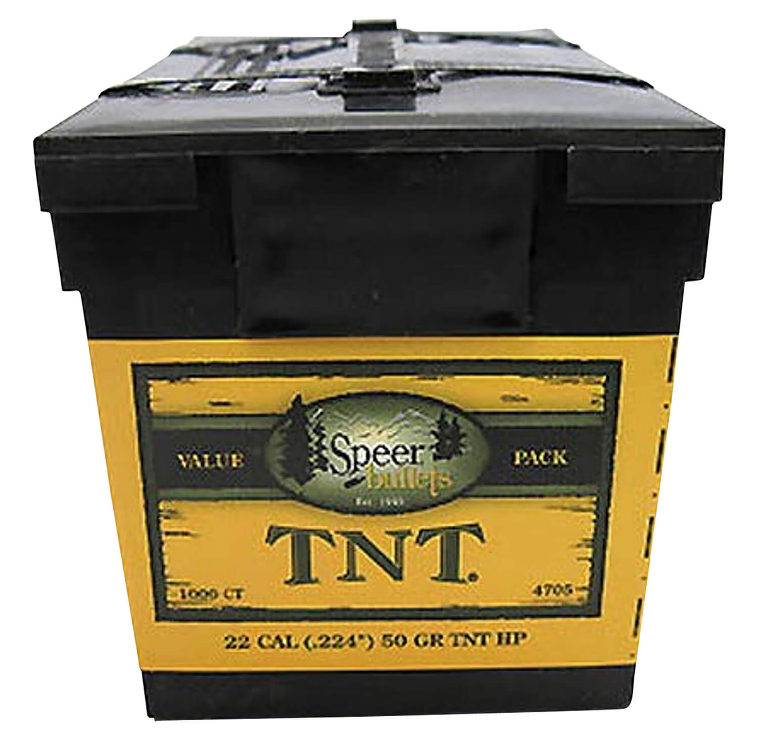 Speer Bullets 4705 TNT Varmint 22 Caliber .224 50 gr Hollow Point Value Pack 1000 Box - Image 2
