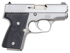 Kahr Arms M9093A MK9 *CA Compliant 9mm Luger 6+1/7+1 3" Stainless Polygonal Rifled Barrel Matte Serrated Stainless Steel Slide Matte Stainless Steel Frame Black Textured Wraparound Polymer Grip Manual Thumb Safety Right Hand