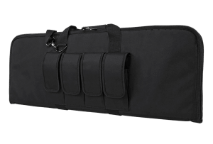 NcStar CVCP2960B36 VISM Carbine Case Black PVC Nylon w/ Lockable Zippers Pockets & Padded Carry Handle