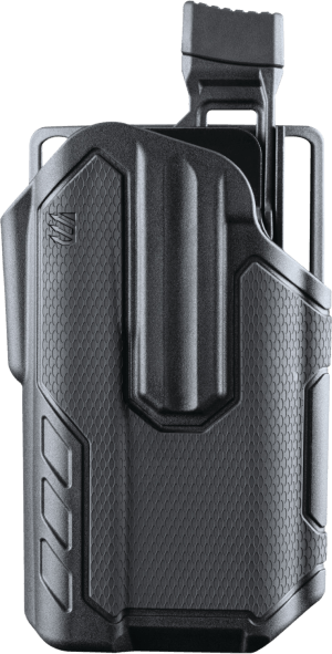 Blackhawk 419001BBR Omnivore OWB Black Polymer Belt Slide Fits Most Semi Autos w/SureFire X300/X300U-A Lights Right Hand