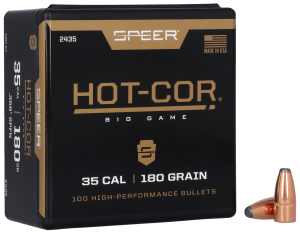 Speer 2435 Hot-Cor 35 Cal .358 180 gr Spitzer Soft Point 100rd Box/ 5 Case