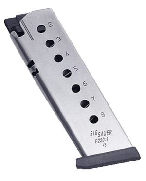 Sig Sauer MAG220458 P220 8rd 45 ACP Stainless Steel