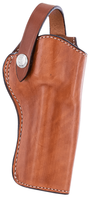 Bianchi 10066 1L Lawman Western OWB 04 Tan Leather Belt Loop Fits Colt New Frontier/Single Action Army