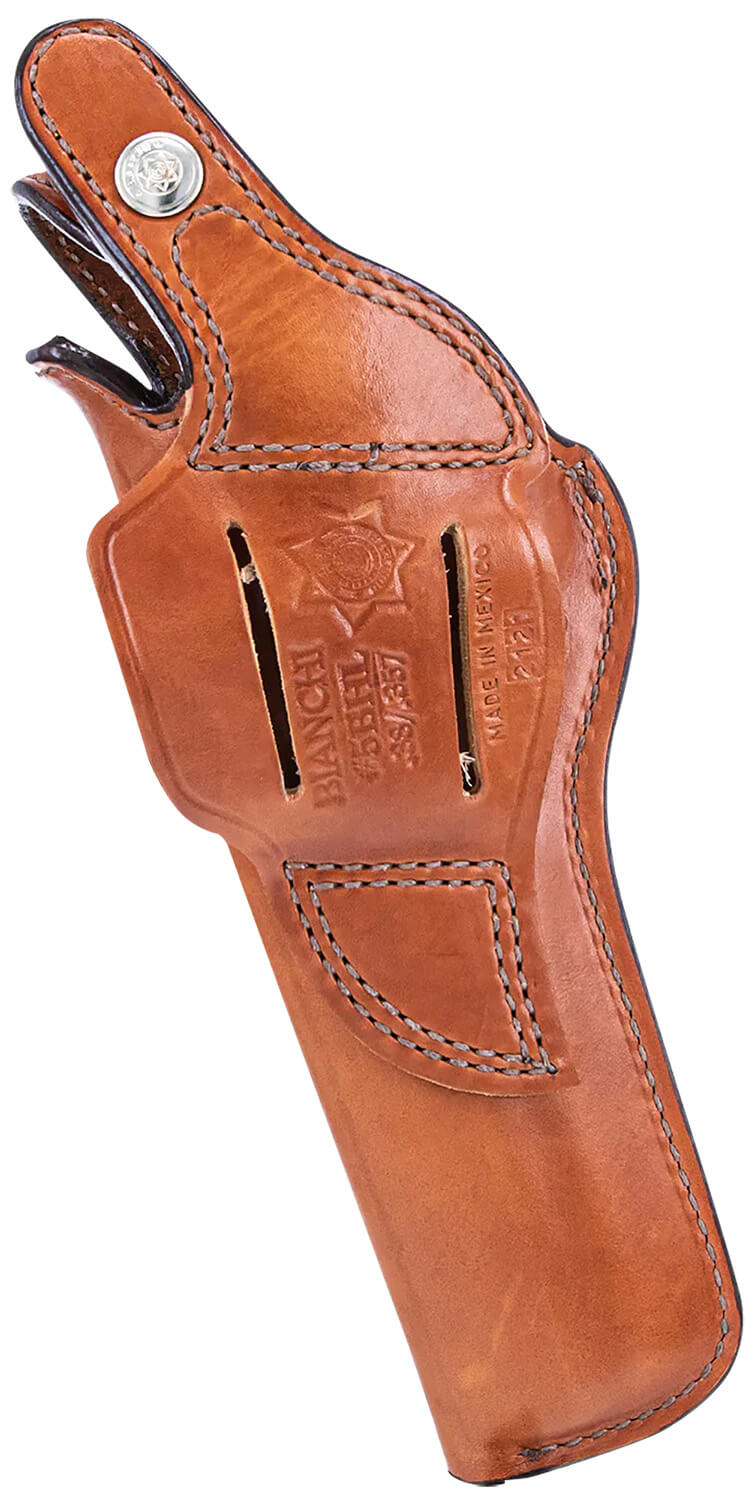 Bianchi 10301 5BHL Thumbsnap OWB 01 Tan Leather Belt Loop Fits S&W J Frame/Taurus 85/Charter Arms Undercover Right Hand - Image 2
