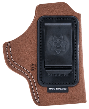 Bianchi 10380 6C IWB Tan Leather Belt Clip Fits 2" Barrels/Ruger/Colt Charter Arms Right Hand