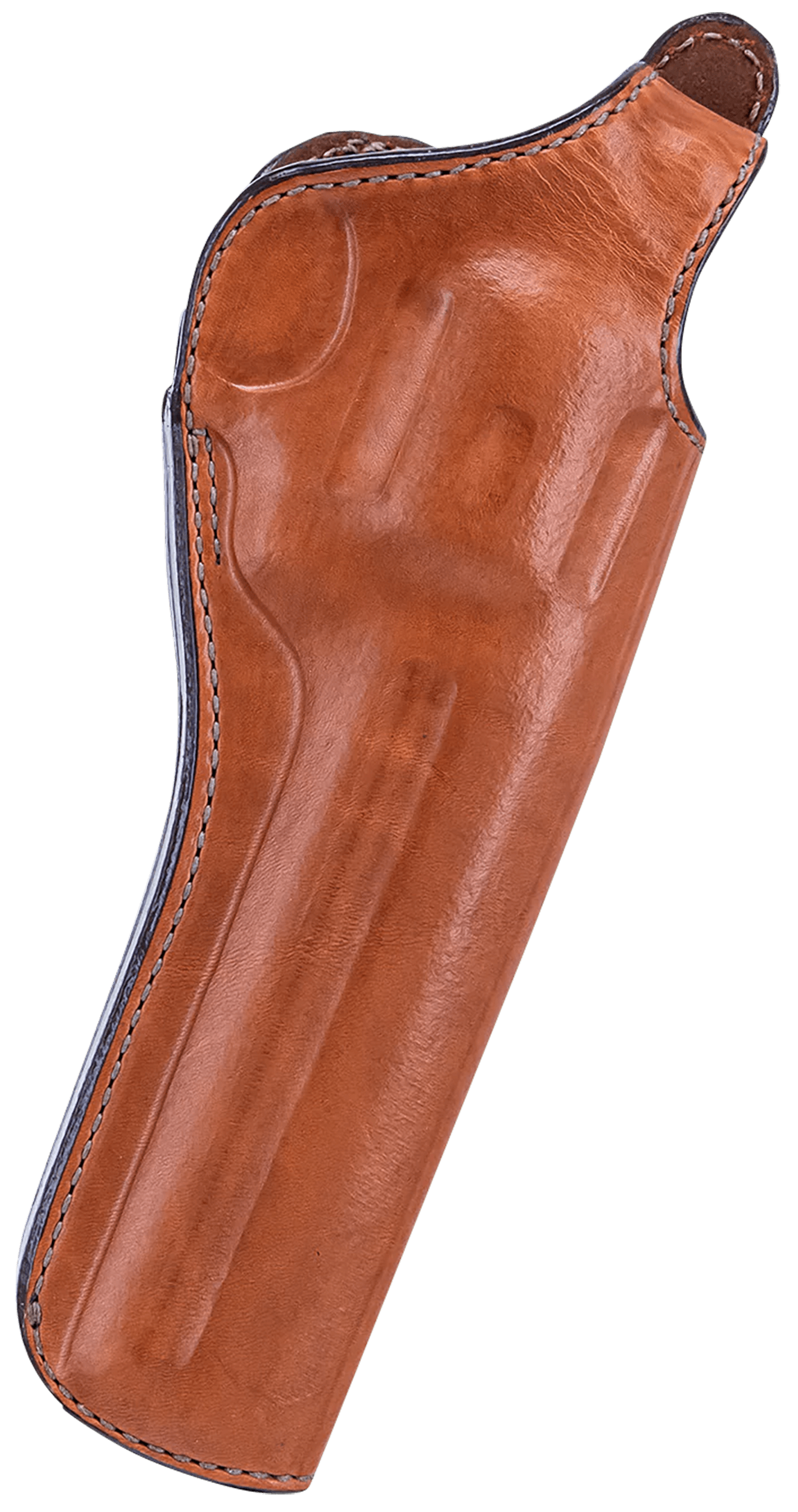Bianchi 12682 111 Cyclone Belt Holster Size 07 OWB Open Bottom Style made of Leather with Tan Finish Strongsdie/Crossdraw & Belt Loop Mount Type fits 4" Barrel S&W N-Frame & Colt Anaconda for Right Hand
