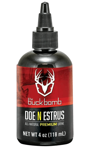 The Buck Bomb 200008 Igniter  Deer Attractant Doe In Estrus Scent 4 oz Squeeze Bottle