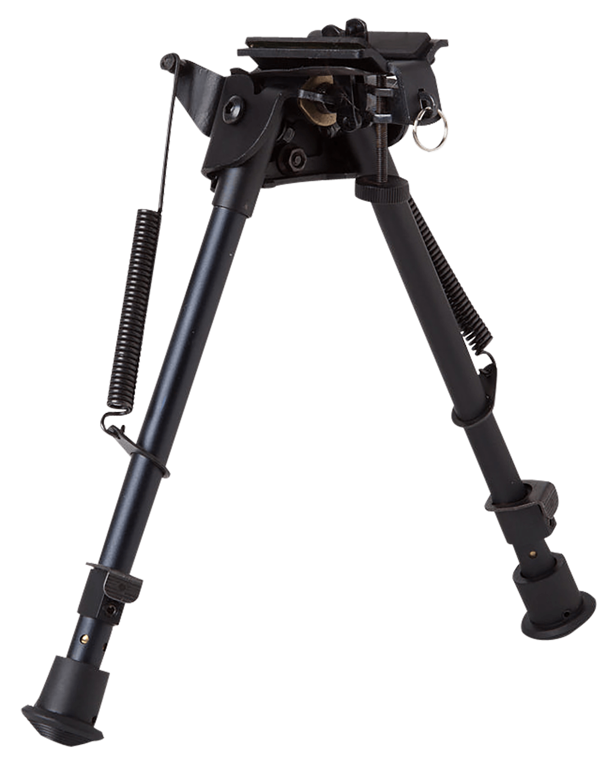 Firefield FF34024 Compact Bipod 9-14" Black Aluminum Swivel Stud Attachment or Picatinny Rail (Adapter Included)