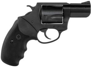 Charter Arms 63520 Mag Pug Large 357 Mag 5 Shot 2.20" Black Nitride Steel Barrel Cylinder & Frame w/Black Finger Grooved Rubber Grip