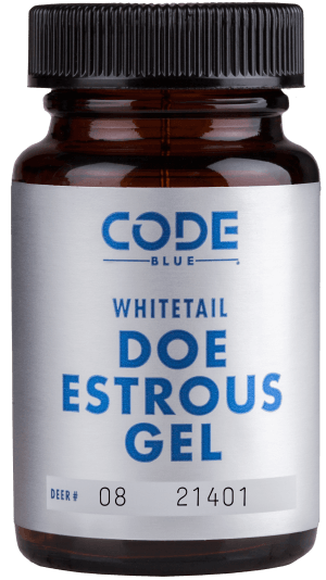 Code Blue OA1026 Doe Estrous Gel  Deer Attractant 2 oz Bottle