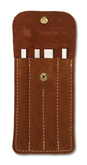 Spyderco 400F File Set Ceramic Sharpener Fine White/Includes Leather Case